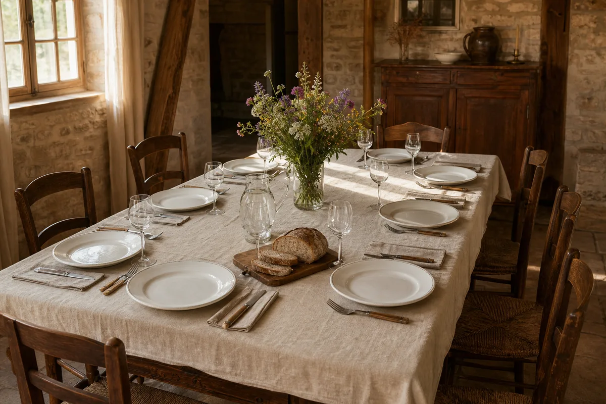 Table d'hôtes : réglementation et règles à respecter